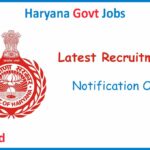 Government jobs in haryana